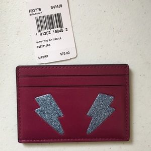 Coach Leather Card Case
